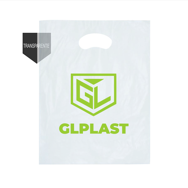 Transparente com Verde Limão